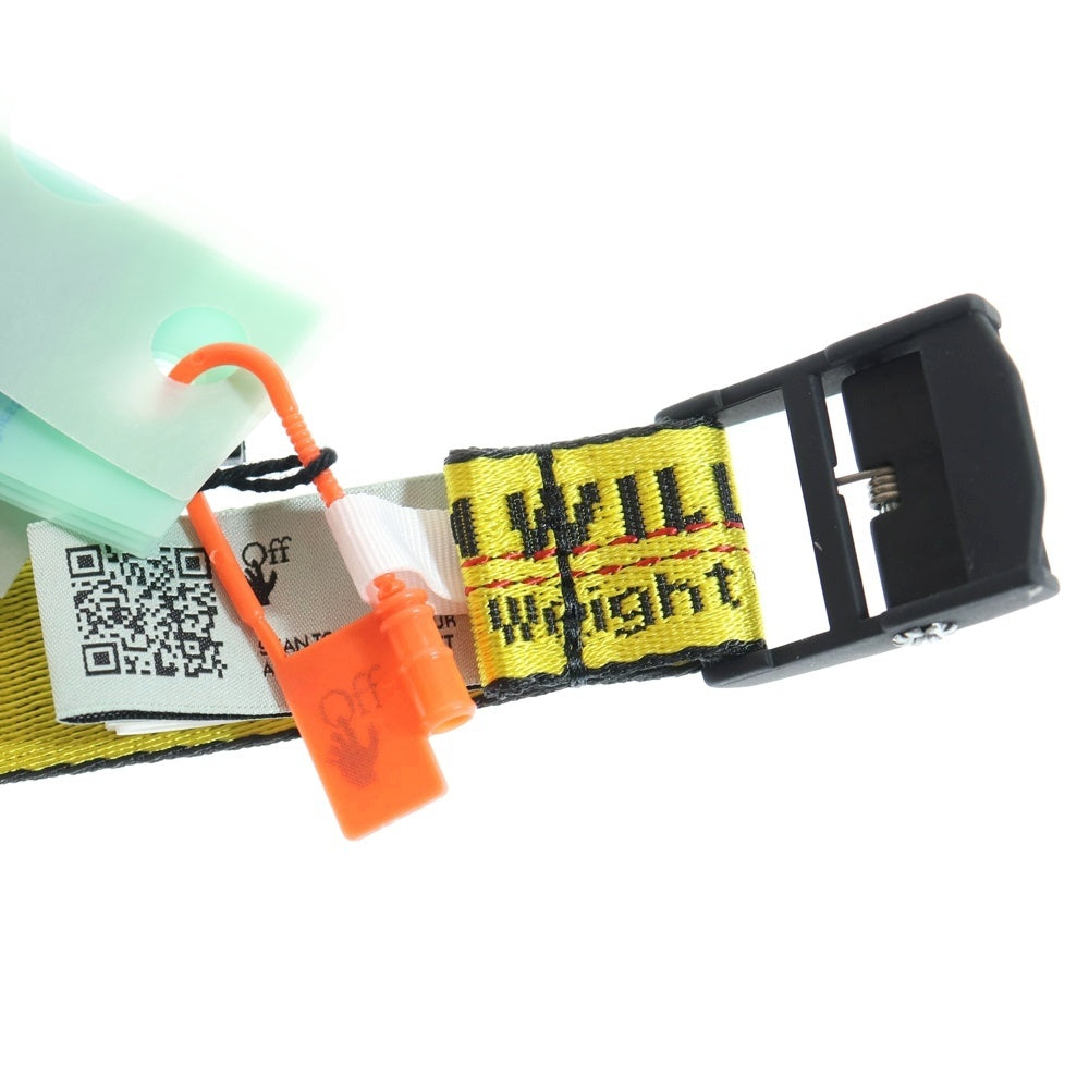 OFF-WHITE(オフホワイト) 20AW CLASSIC MINI INDUSTRIAL BELT クラシックミニ インダストリアルベルト イエロー/ブラック OMRB021F20FAB0021810