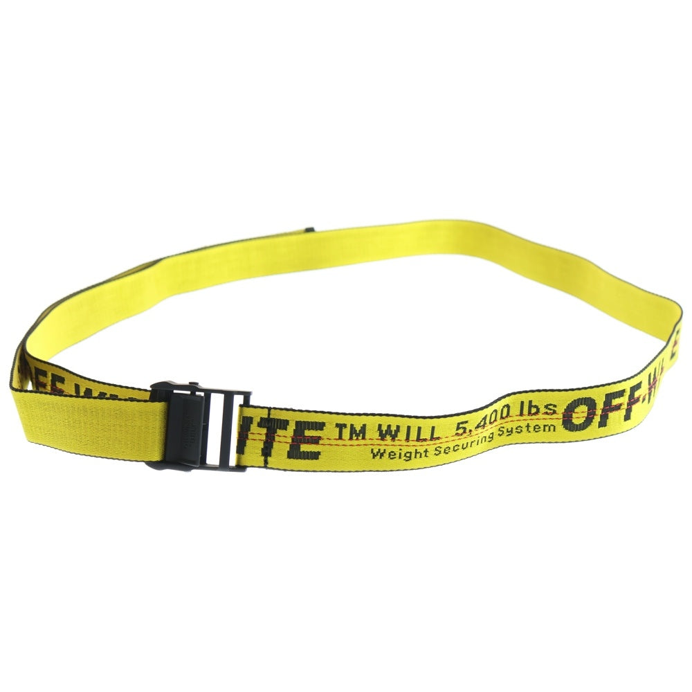 OFF-WHITE(オフホワイト) 20AW CLASSIC INDUSTRIAL BELT クラシック インダストリアル ベルト イエロー/ブラック OMRB012E20FAB0011810
