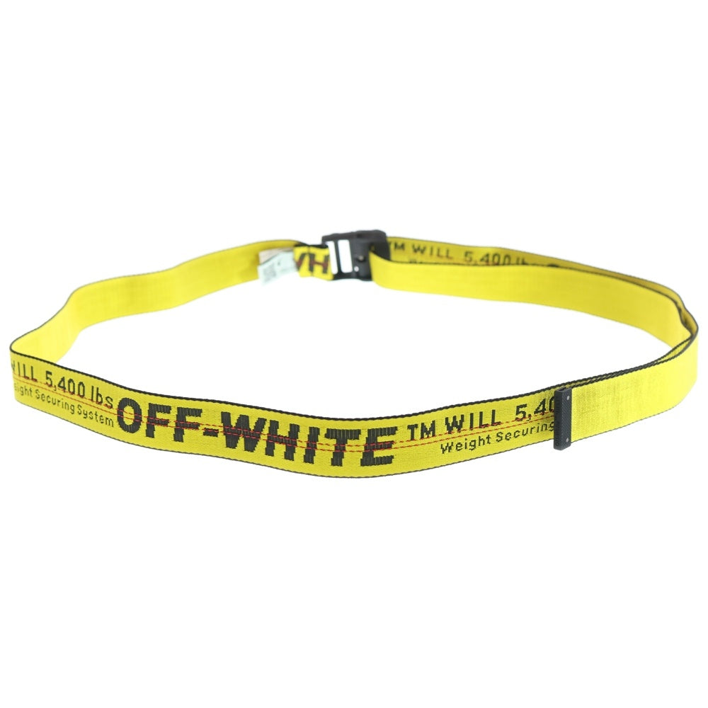 OFF-WHITE(オフホワイト) 20AW CLASSIC INDUSTRIAL BELT クラシック インダストリアル ベルト イエロー/ブラック OMRB012E20FAB0011810