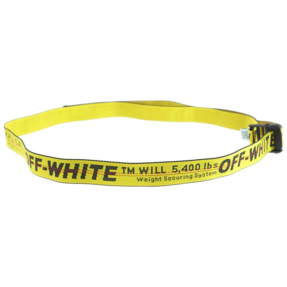 OFF-WHITE(オフホワイト) 20AW CLASSIC INDUSTRIAL BELT クラシック インダストリアル ベルト イエロー/ブラック OMRB012E20FAB0011810