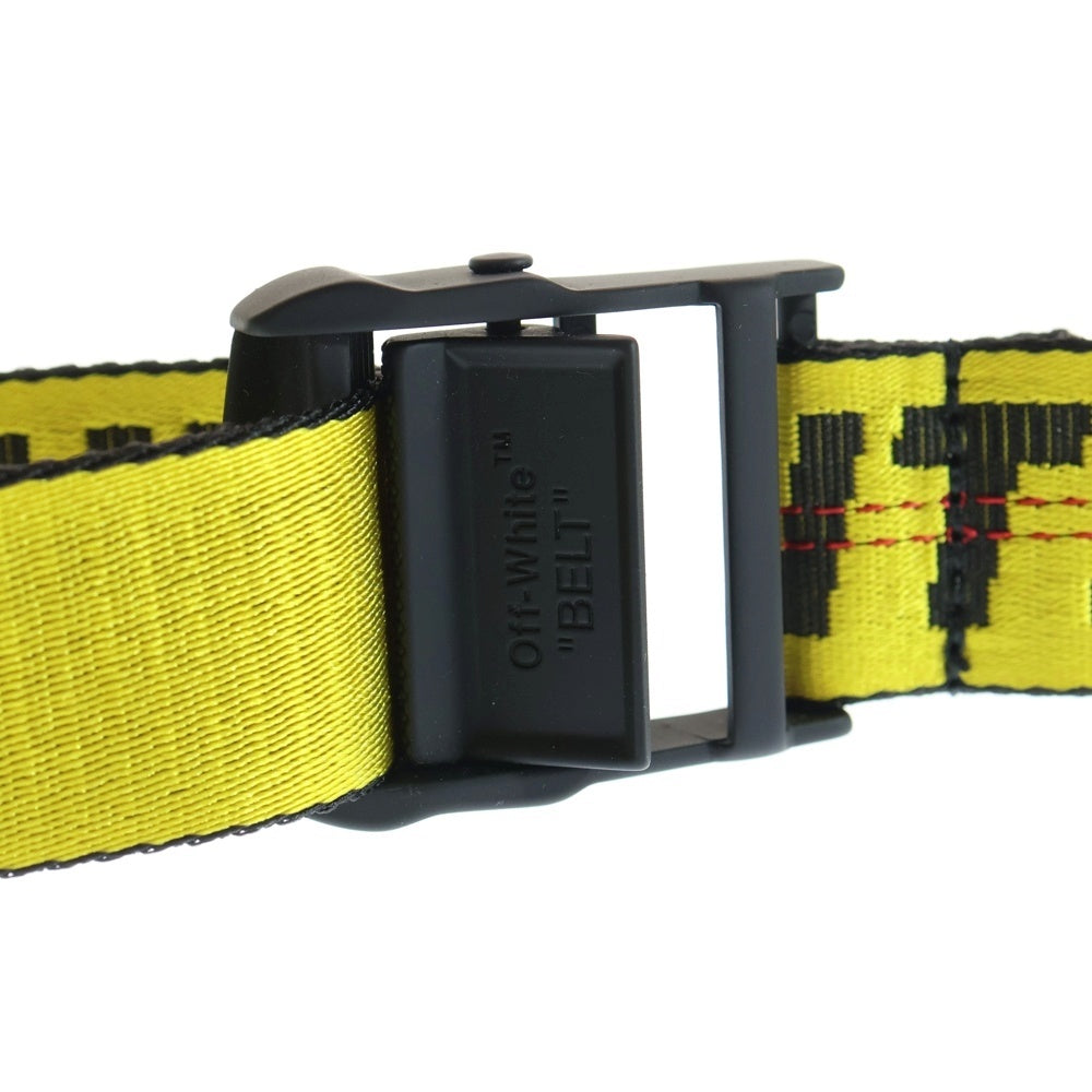 OFF-WHITE(オフホワイト) 20AW CLASSIC INDUSTRIAL BELT クラシック インダストリアル ベルト イエロー/ブラック OMRB012E20FAB0011810