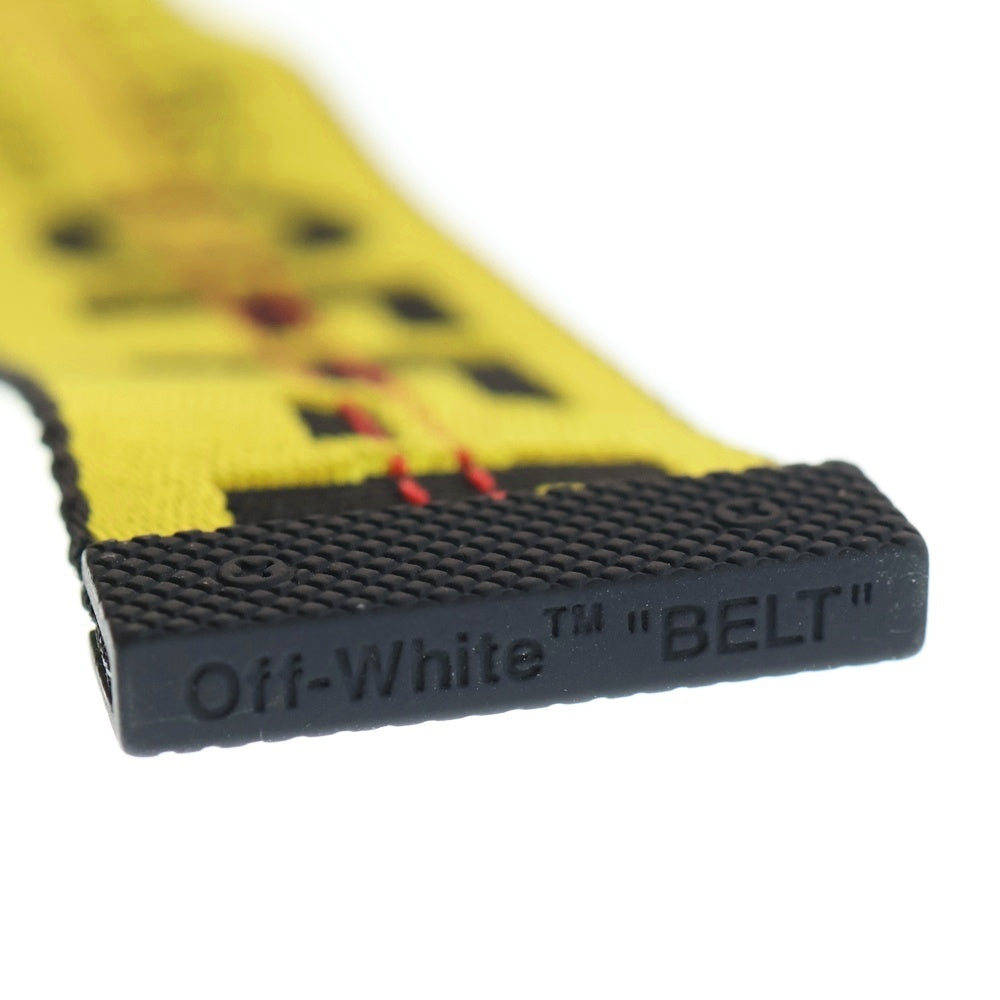 OFF-WHITE(オフホワイト) 20AW CLASSIC INDUSTRIAL BELT クラシック インダストリアル ベルト イエロー/ブラック OMRB012E20FAB0011810
