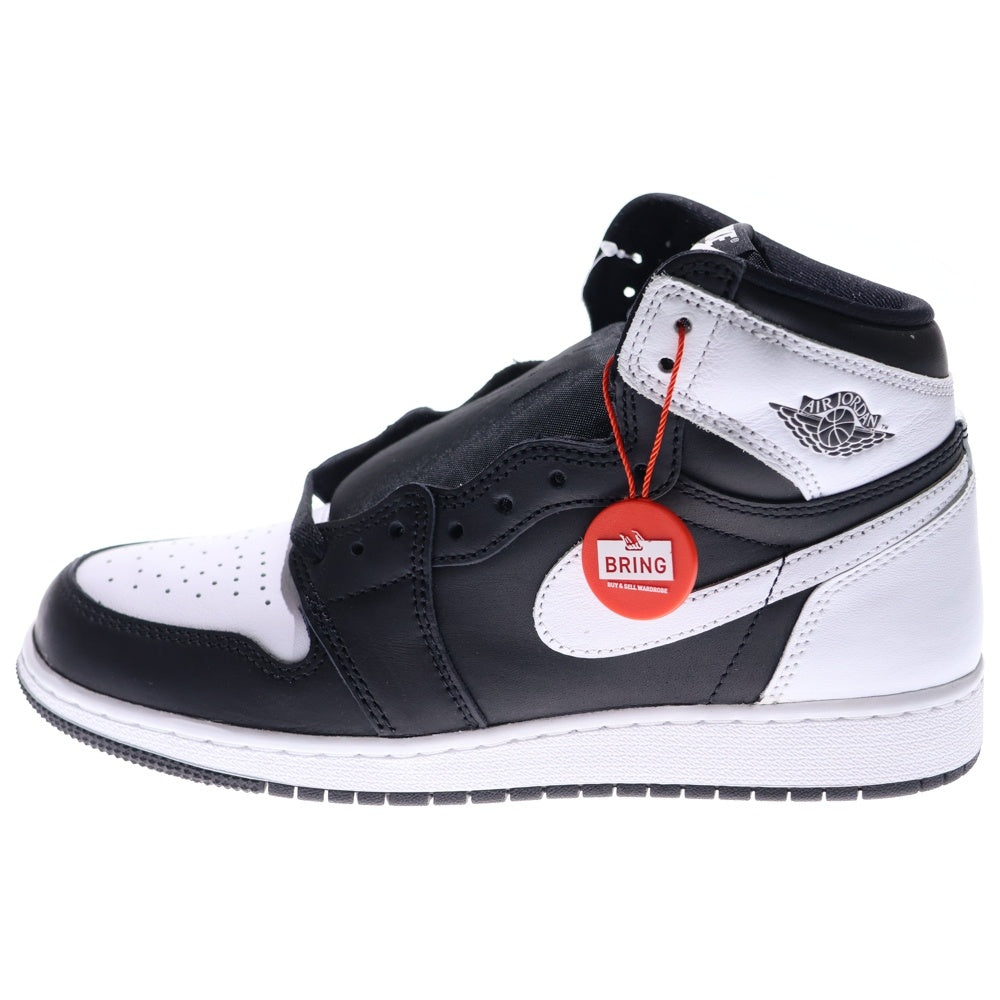 NIKE(ナイキ) GS AIR JORDAN 1 RETRO HIGH OG FD1437-010 エアジョーダン1 レトロ ハイカットスニーカー シューズ ブラック/ホワイト US6Y/24.0cm