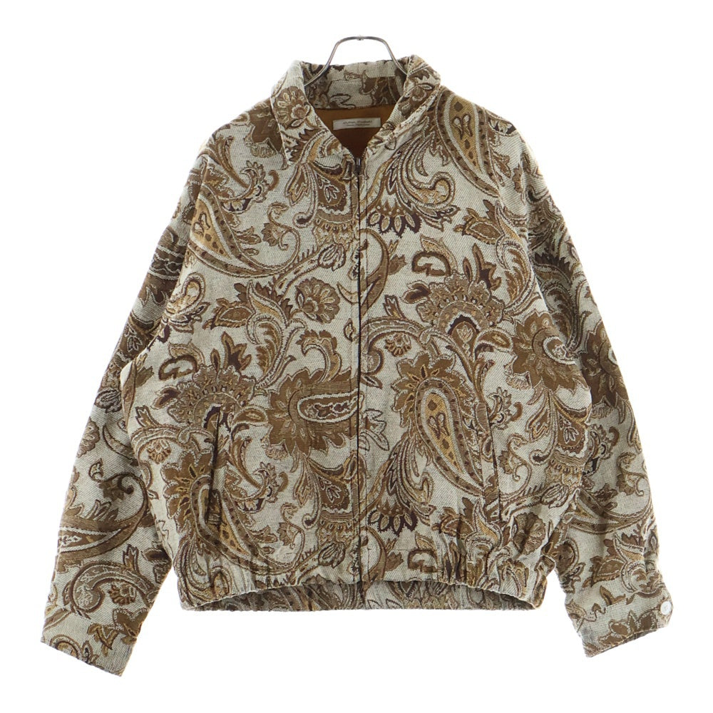 JOURNAL STANDARD(ジャーナルスタンダード) 21AW ゴブラン織 ジップアップジャケット ブラウン/ホワイト 21-011-600-9200-3-0