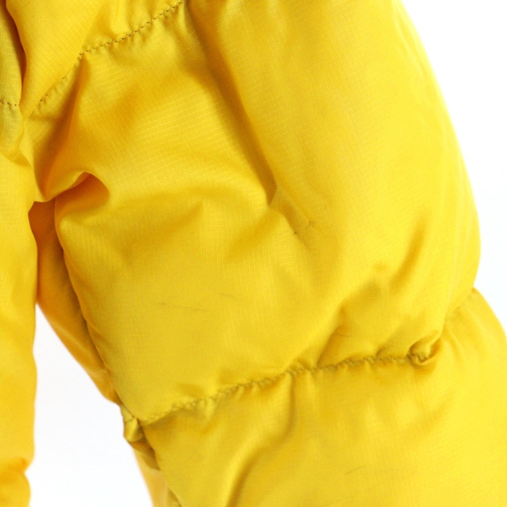 THE NORTH FACE(ザノースフェイス) NUPTSE JACKET ヌプシ ジップアップ フーデッド ダウンジャケット イエロー ND91841