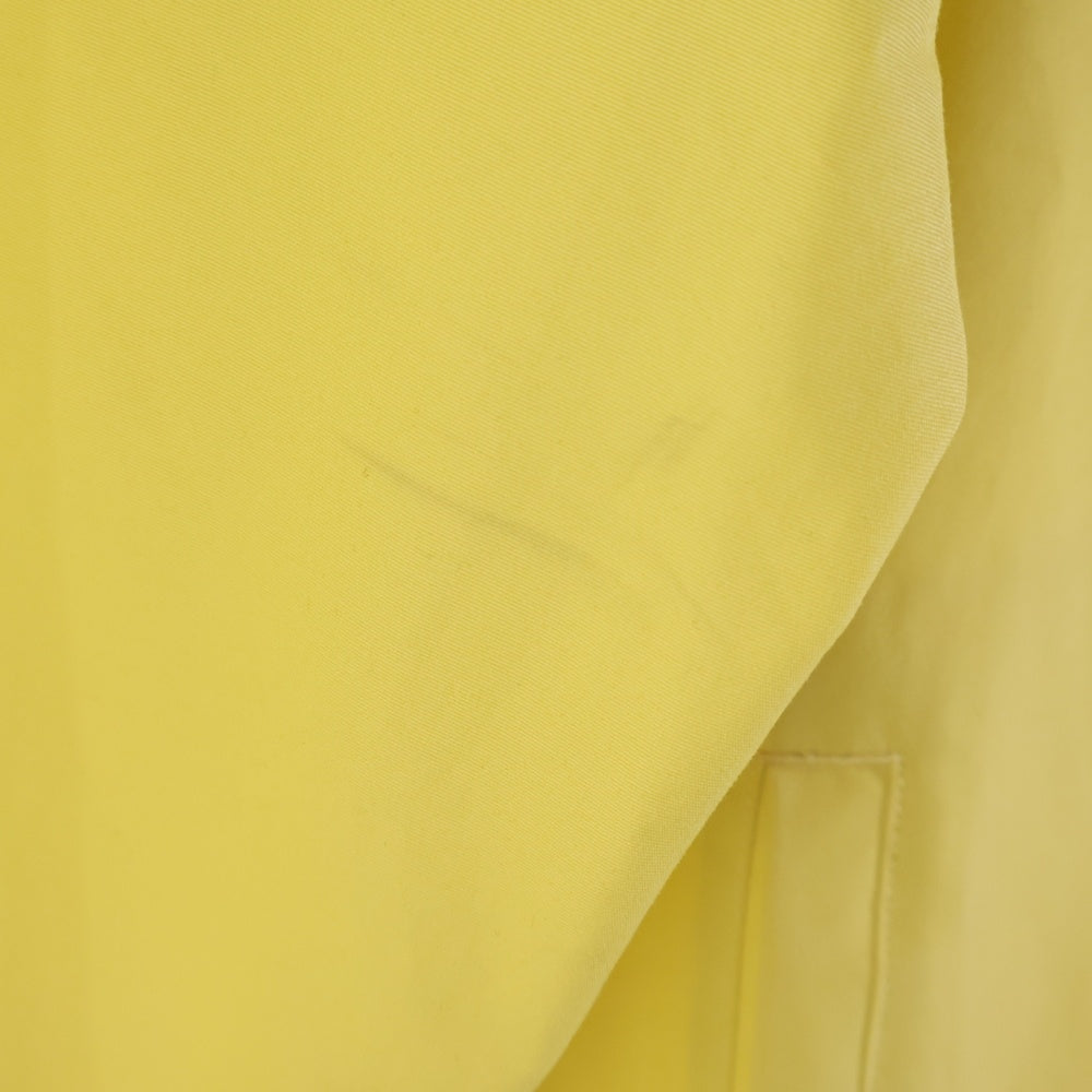 CHAMPION(チャンピオン) フロントボタン ロゴ刺繍 コーチジャケット イエロー C8-S628