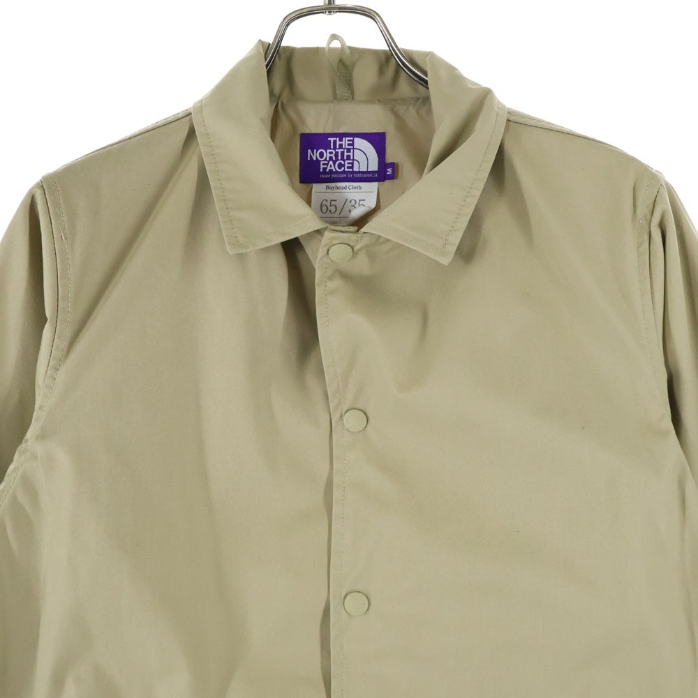 THE NORTH FACE PURPLE LABEL(ノースフェイスパープルレーベル) BEAMS別注 65/35 FIELD JACKET ビームス フロントボタン コーチジャケット ベージュ NP2917N