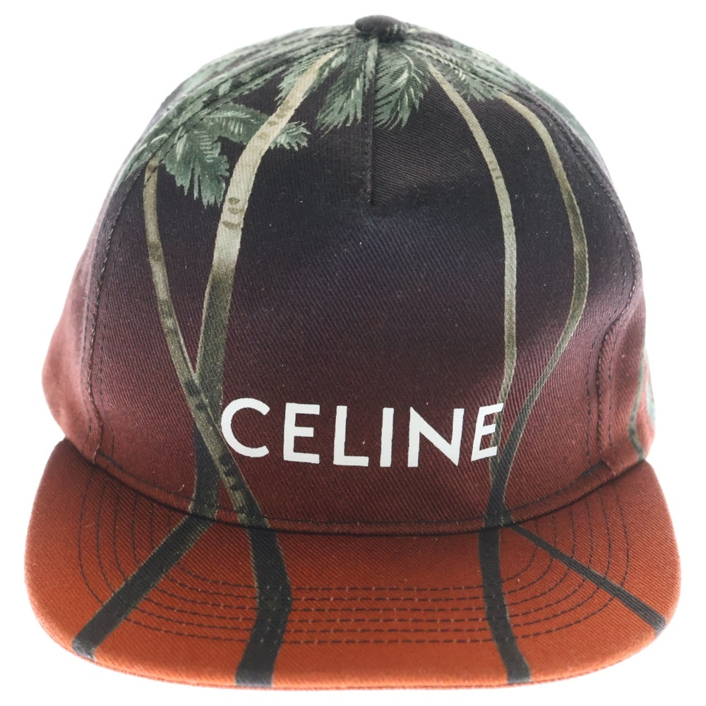 CELINE(セリーヌ) Street Style Cap ツリープリント ストリートスタイルキャップ 帽子 マルチカラー 2AUU1702Q