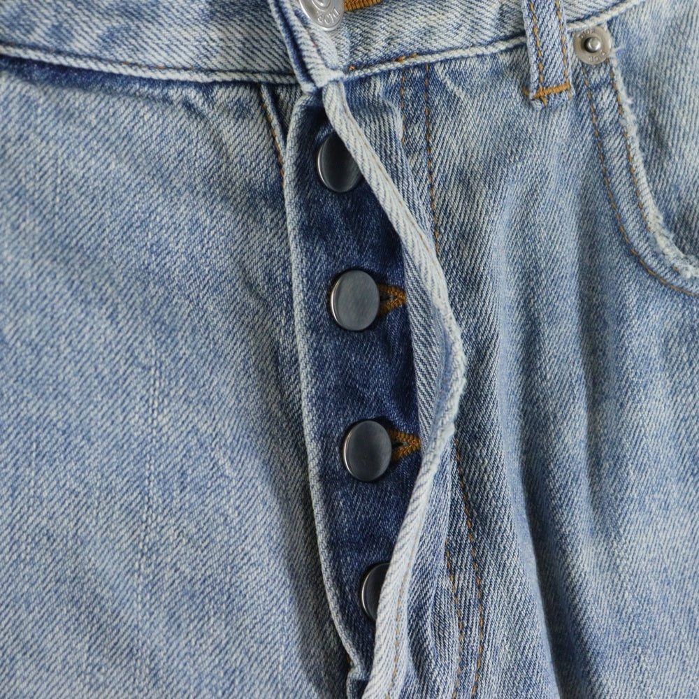 Christian Dior(クリスチャンディオール) 25SS ボタンフライ ヘリテージ デニムパンツ 513D029A3002 インディゴ