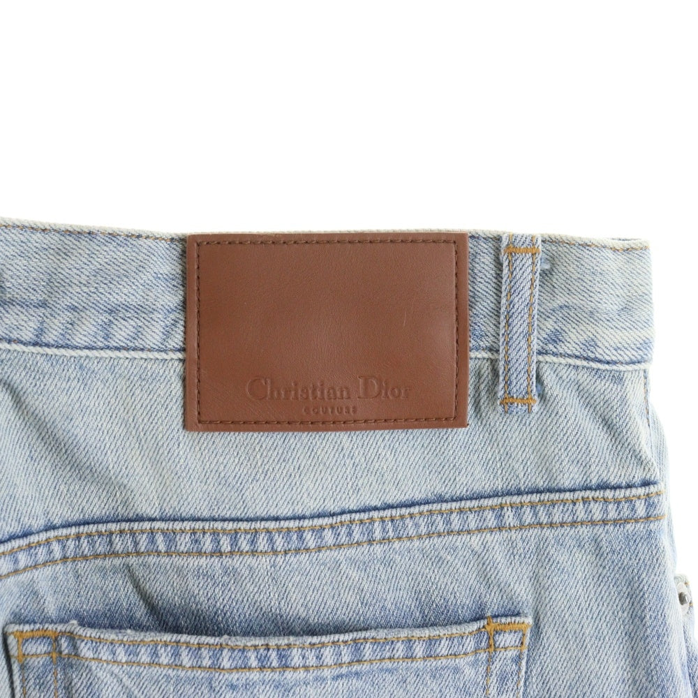 Christian Dior(クリスチャンディオール) 25SS ボタンフライ ヘリテージ デニムパンツ 513D029A3002 インディゴ