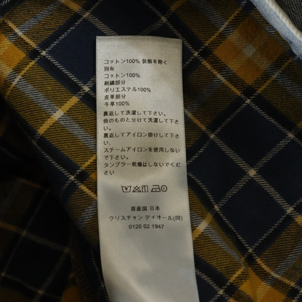 Christian Dior(クリスチャンディオール) 25SS ボタンフライ ヘリテージ デニムパンツ 513D029A3002 インディゴ