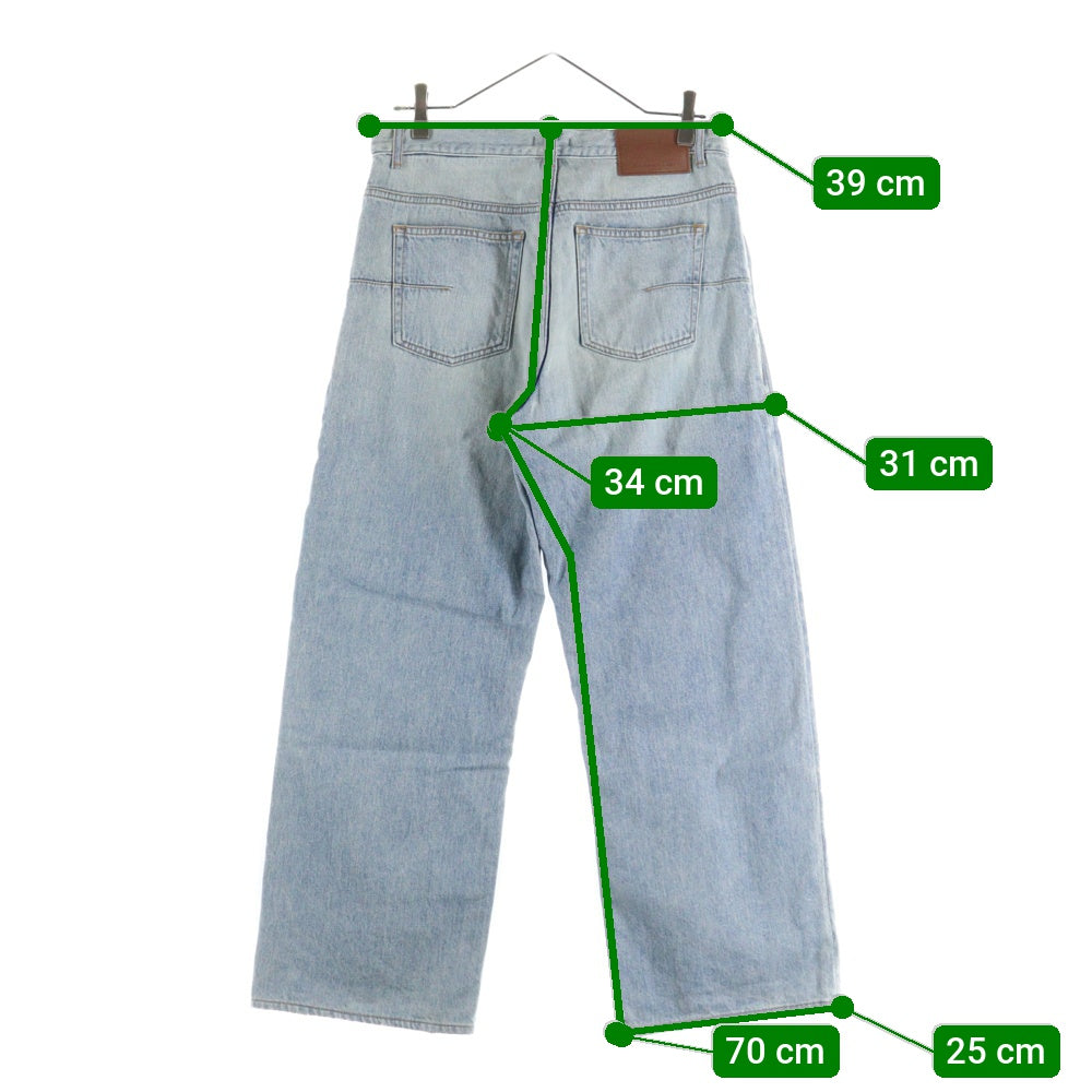 Christian Dior(クリスチャンディオール) 25SS ボタンフライ ヘリテージ デニムパンツ 513D029A3002 インディゴ