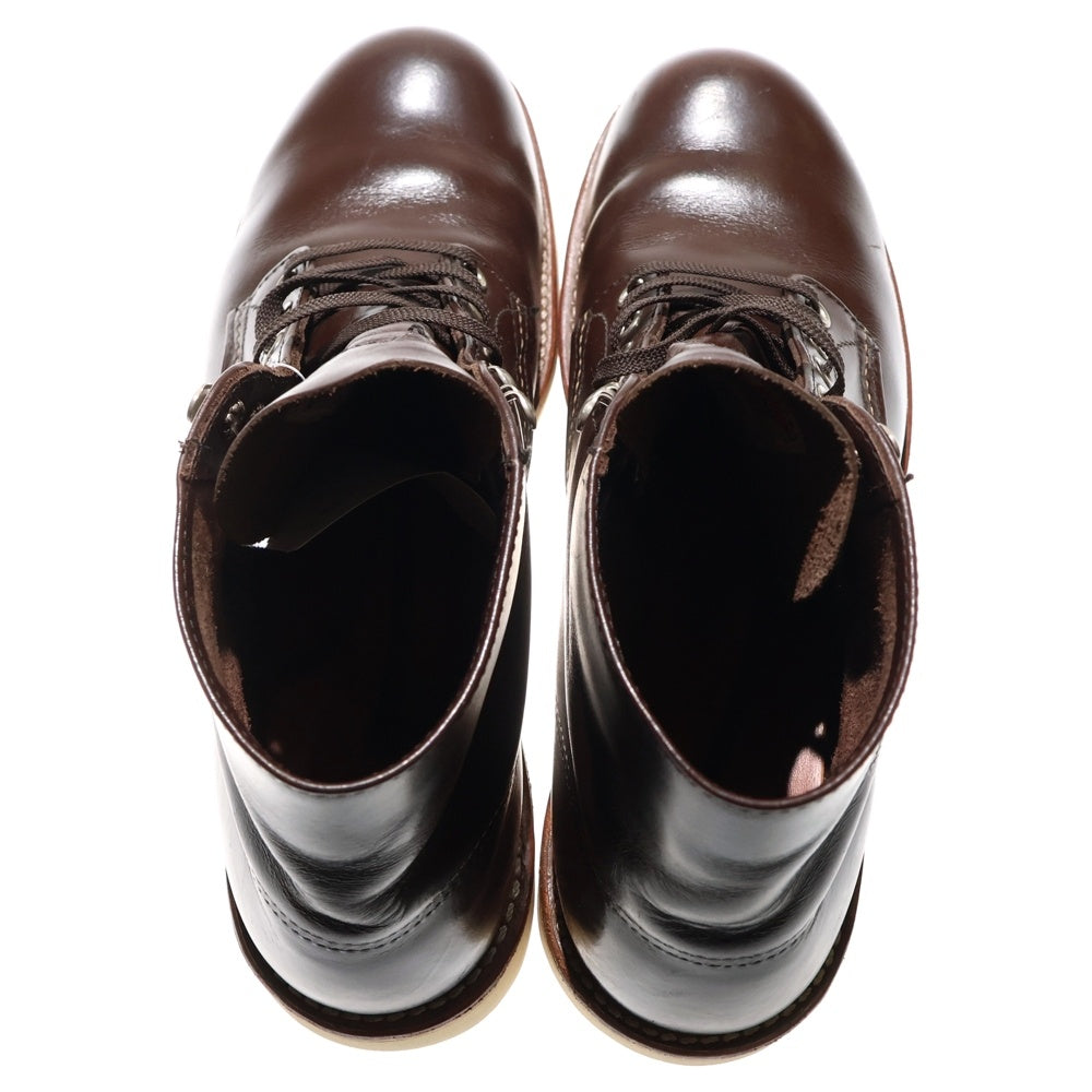 RED WING(レッド ウイング) PLAIN TOE プレーントウ レースアップ ハイカットブーツ 8134-8409889 シューズ ブラウン US8.5D/26.5cm