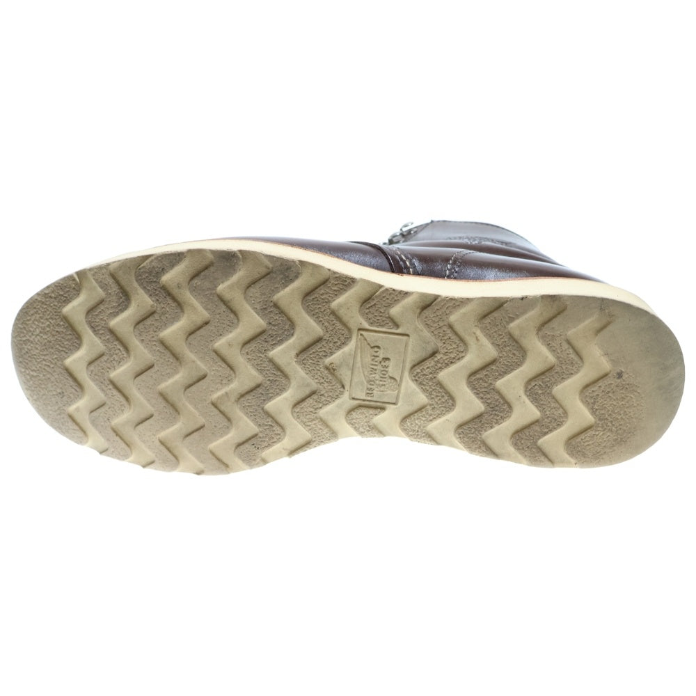 RED WING(レッド ウイング) PLAIN TOE プレーントウ レースアップ ハイカットブーツ 8134-8409889 シューズ ブラウン US8.5D/26.5cm