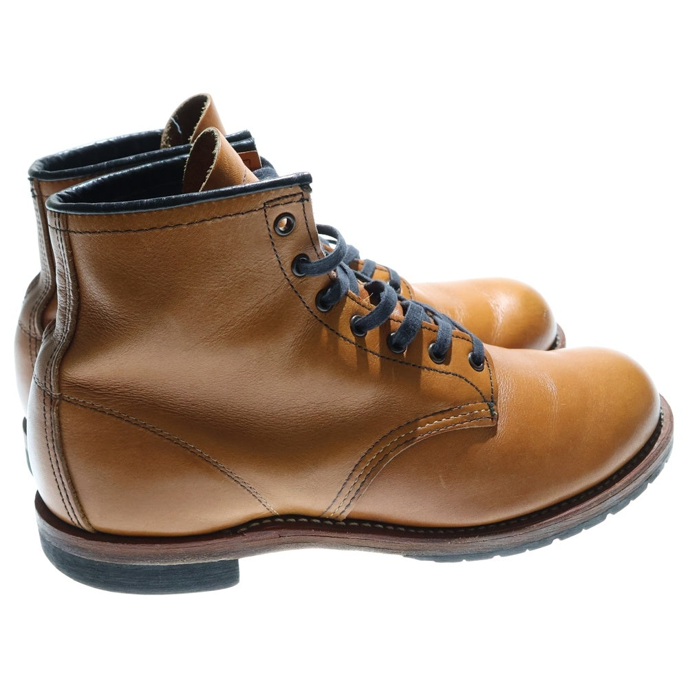 RED WING(レッド ウイング) BECKMAN ROUND BOOTS CHESTNUT ベックマンブーツ チェスナット 9013-2125943 ハイカットブーツ シューズ ブラウン US9D/27.0cm