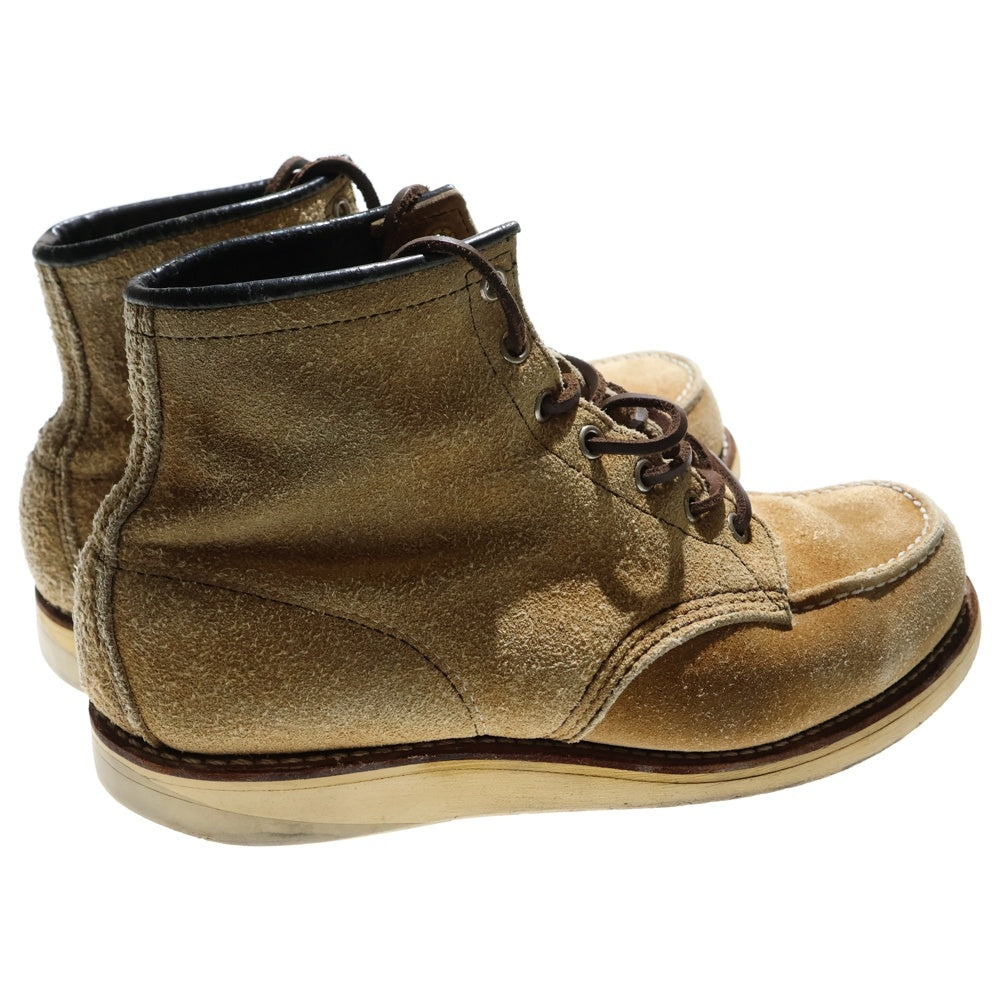 RED WING(レッド ウイング) 刺繍羽タグ IRISH SETTER アイリッシュセッター スウェード ハイカットブーツ シューズ ブラウン