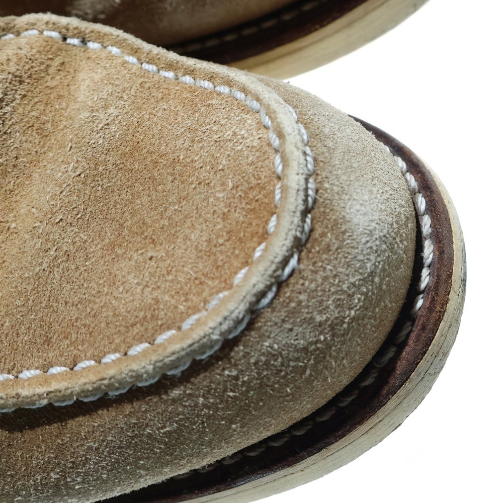 RED WING(レッド ウイング) 刺繍羽タグ IRISH SETTER アイリッシュセッター スウェード ハイカットブーツ シューズ ブラウン