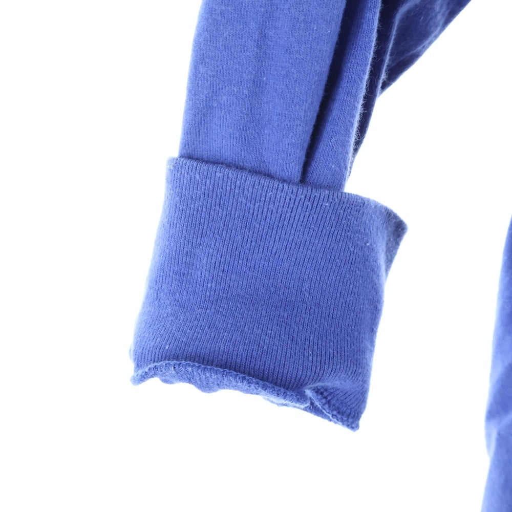 BALENCIAGA(バレンシアガ) 18SS Tシャツドッキング クルーネック 長袖Tシャツ カットソー ネイビー/グレー 518237 TAV04