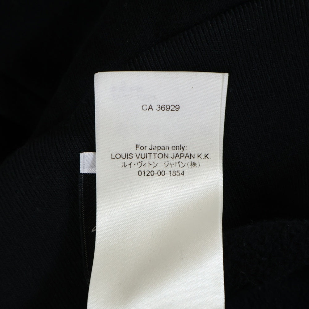 LOUIS VUITTON(ルイヴィトン) 22SS Amen Break グラフィックロゴ フーディー プルオーバーパーカー ブラック RM221 IHN HMY78W