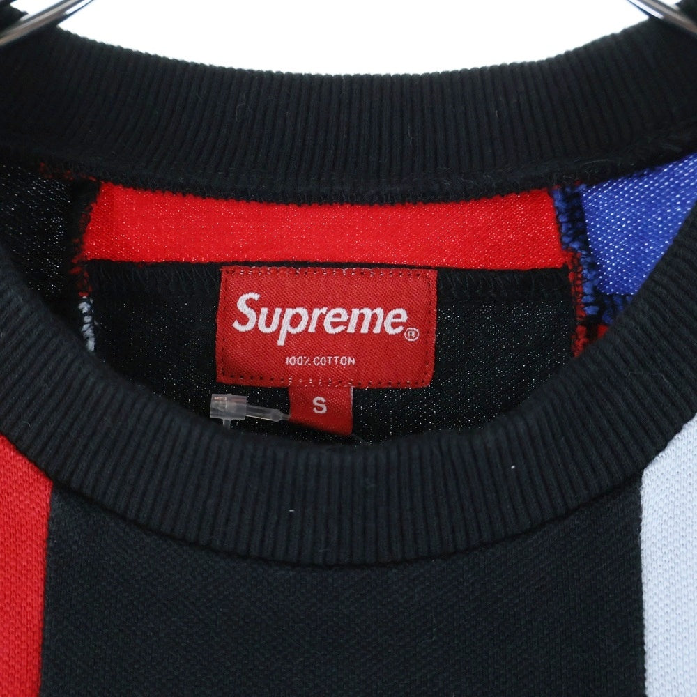 SUPREME(シュプリーム) 18AW Patchwork Pique Tee パッチワーク カラーブロック クルーネック 半袖Tシャツ カットソー マルチカラー