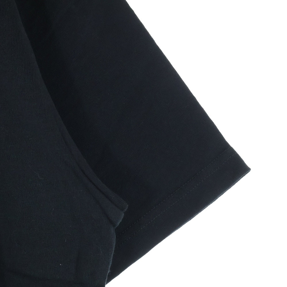 SUPREME(シュプリーム) 16AW Vertical Logo Tee ロゴプリント クルーネック 半袖Tシャツ カットソー ブラック