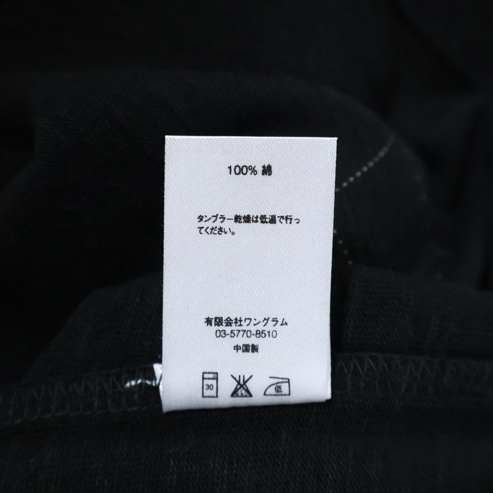 SUPREME(シュプリーム) 16AW Vertical Logo Tee ロゴプリント クルーネック 半袖Tシャツ カットソー ブラック