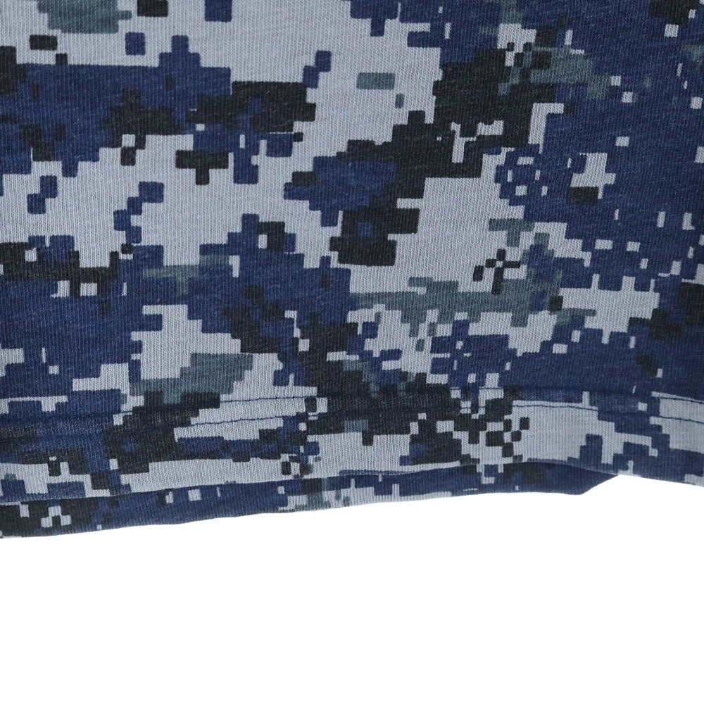 SUPREME(シュプリーム) 17AW Pocket Tee S/S デジタルカモ 1ポケット クルーネック 半袖Tシャツ カットソー ネイビー