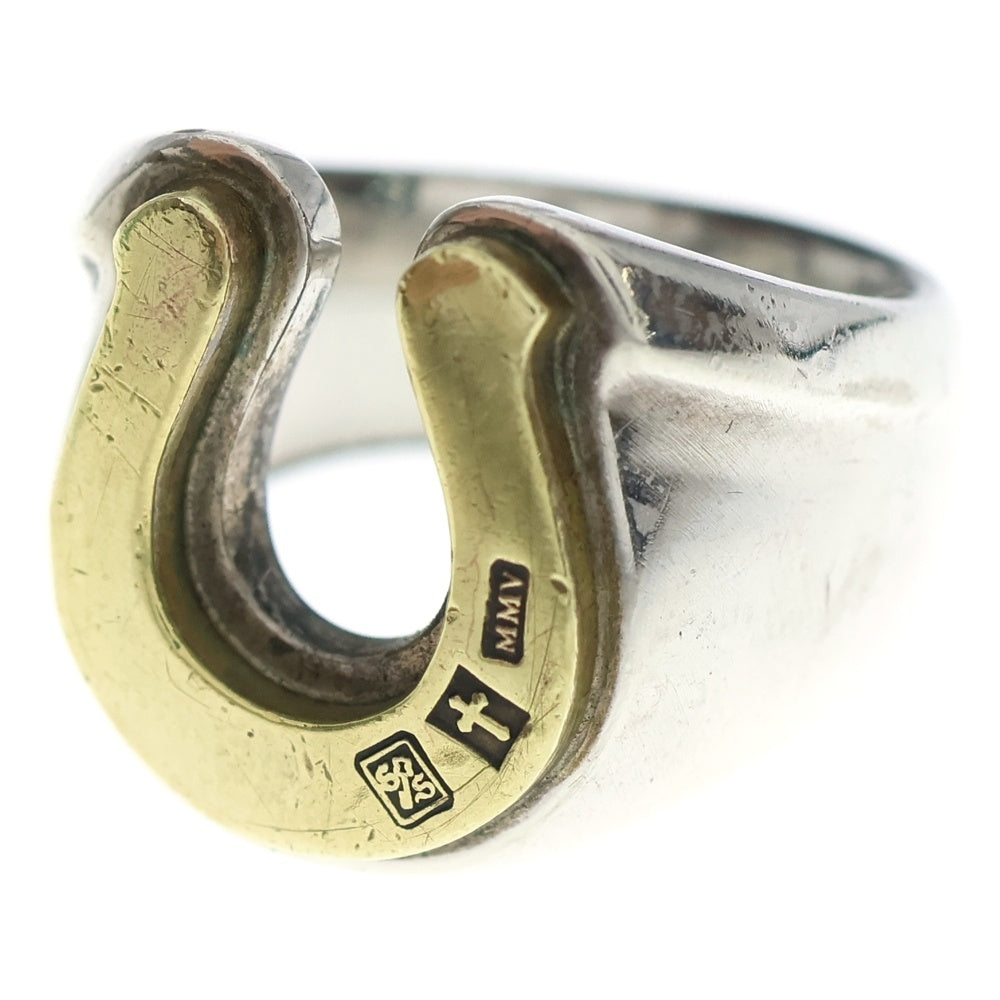 Sympathy of Soul(シンパシーオブソウル) HORSESHOE RING ホースシュー リング シルバー/ブラス