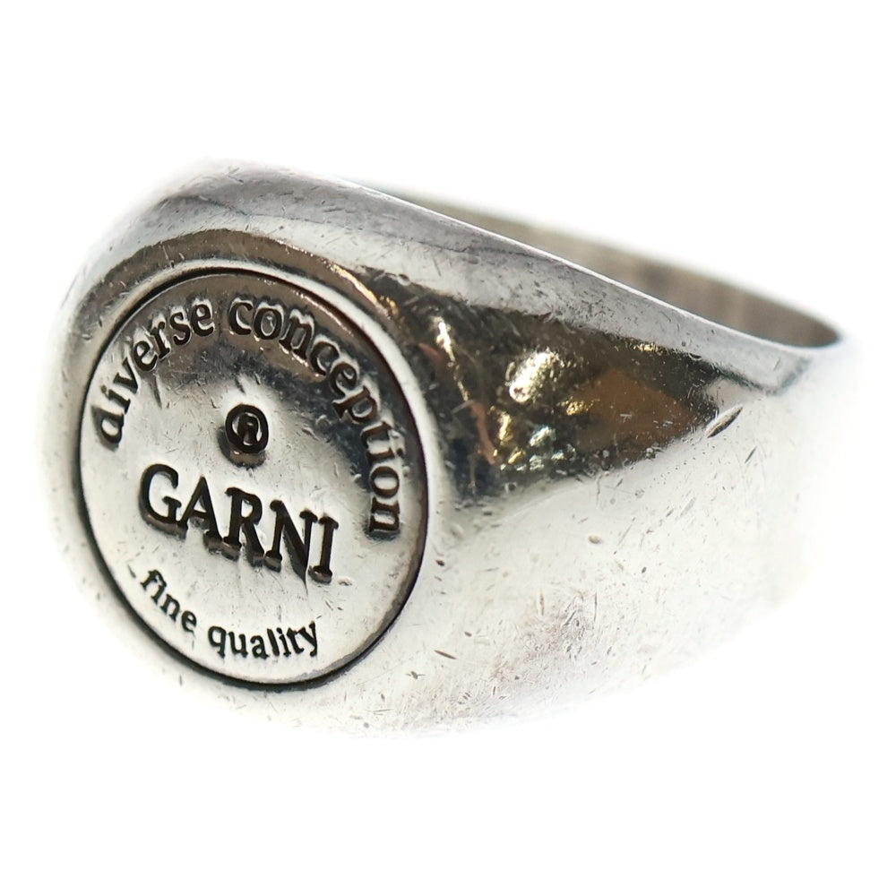 GARNI(ガルニ) シグネット スタンプリング シルバー