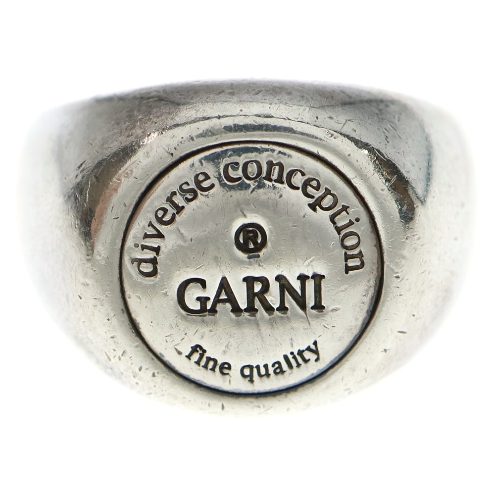 GARNI(ガルニ) シグネット スタンプリング シルバー