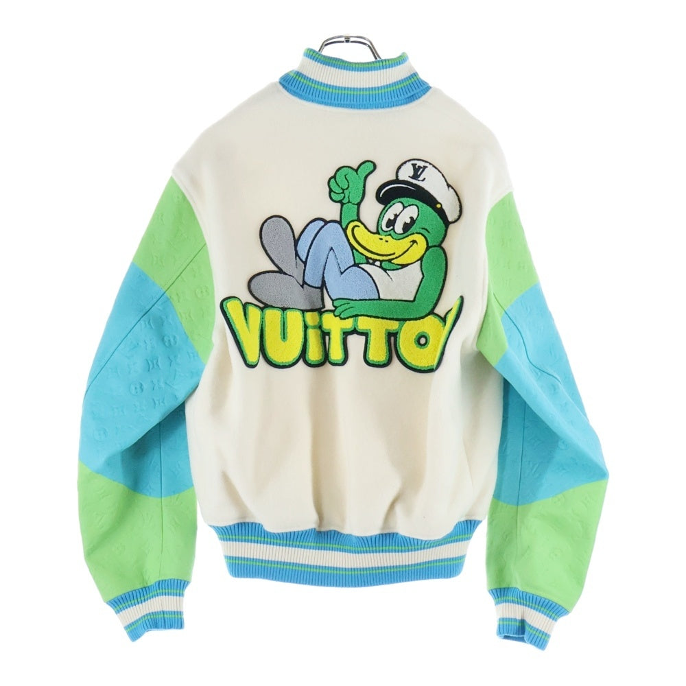 LOUIS VUITTON(ルイヴィトン) 23SS レインボープレイグラウンドバーシティブルゾンスタジャンRM231 YC8 HOL63E