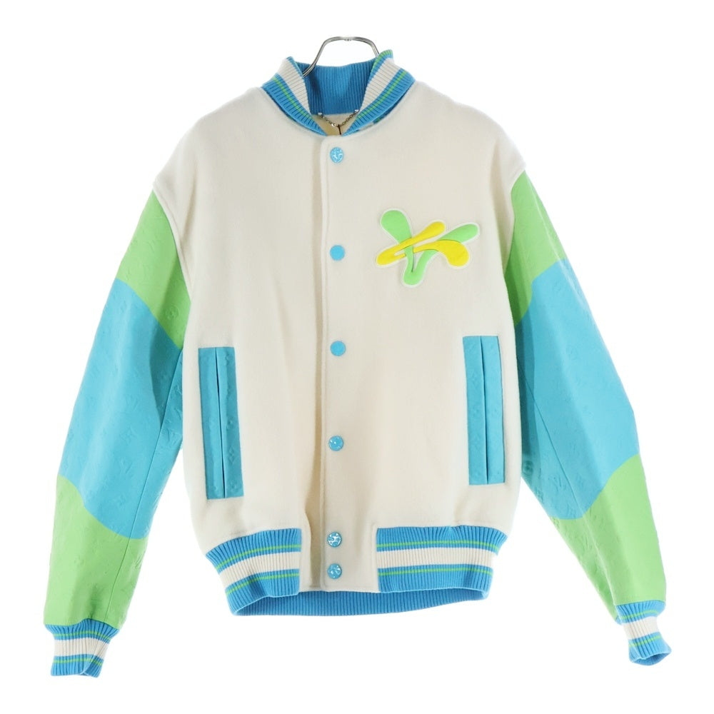 LOUIS VUITTON(ルイヴィトン) 23SS レインボープレイグラウンドバーシティブルゾンスタジャンRM231 YC8 HOL63E