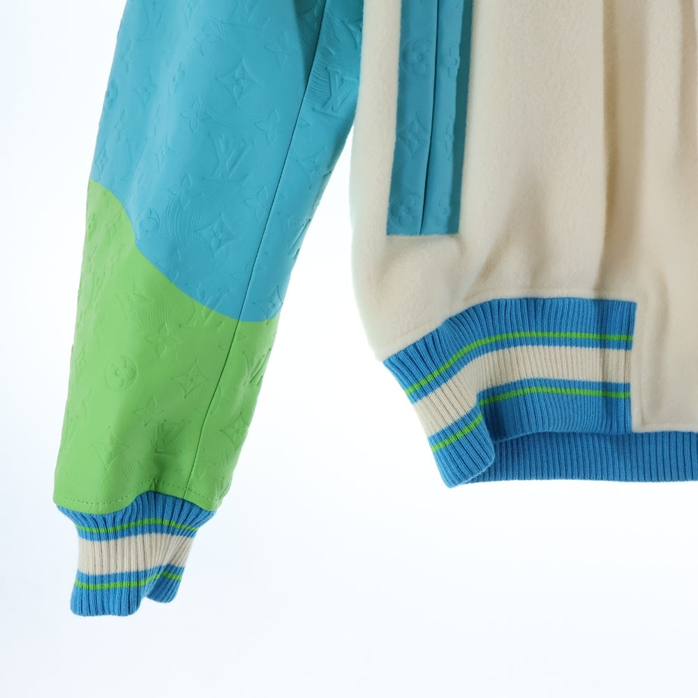 LOUIS VUITTON(ルイヴィトン) 23SS レインボープレイグラウンドバーシティブルゾンスタジャンRM231 YC8 HOL63E