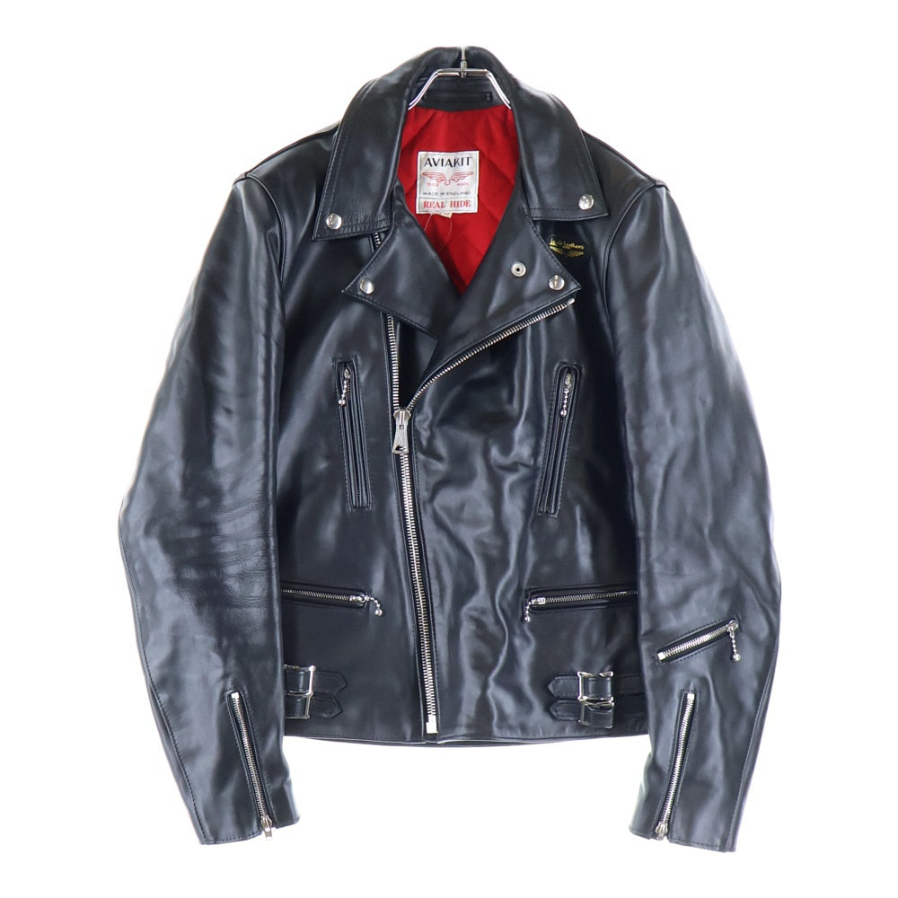 Lewis Leathers(ルイスレザー) 391 LIGHTNING HORSE HIDE ライトニング ホースハイド レザー ダブルライダースジャケット ブラック