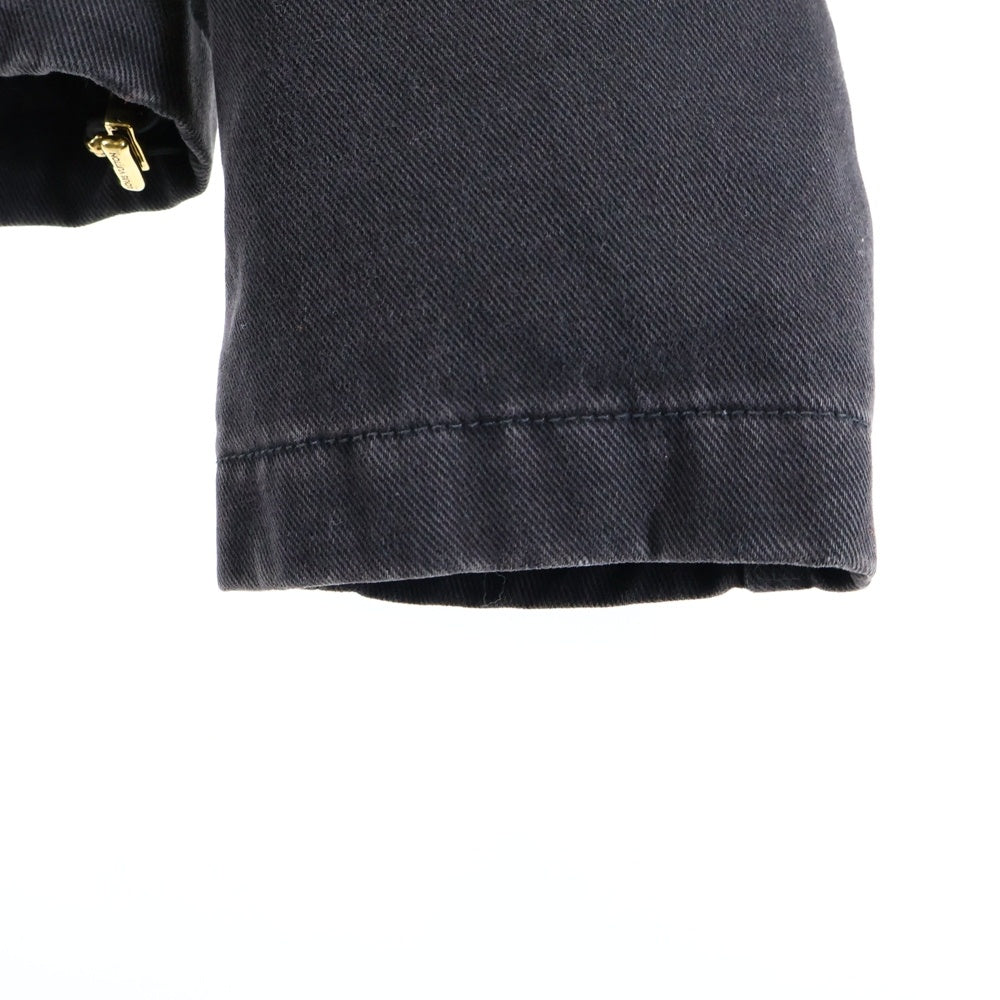 LOUIS VUITTON(ルイヴィトン) 24SS フロントジップアップ デニムジャケット RM241M-CCU-HQA05W ブラック