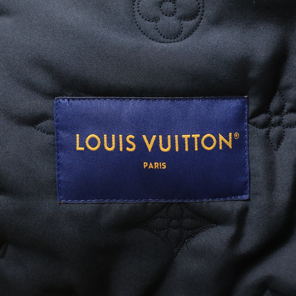 LOUIS VUITTON(ルイヴィトン) 24SS フロントジップアップ デニムジャケット RM241M-CCU-HQA05W ブラック