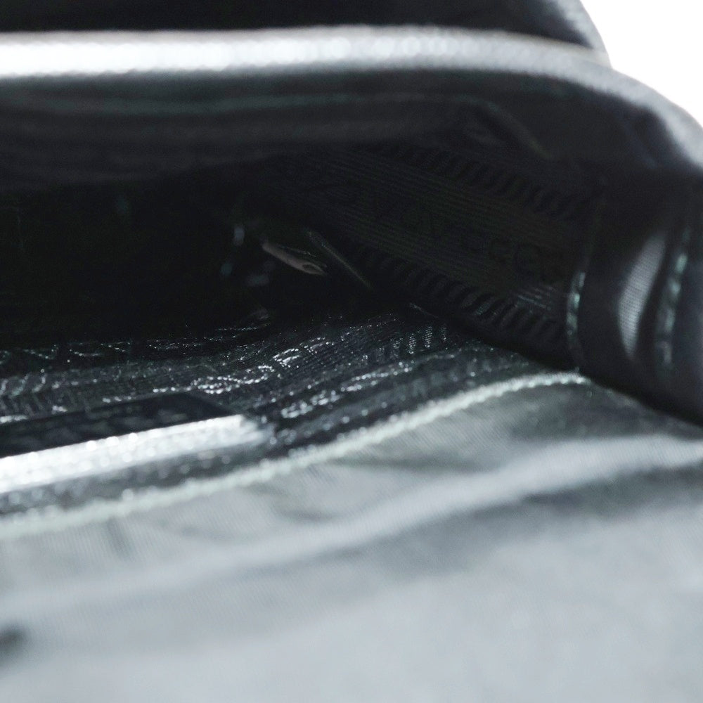 PRADA(プラダ) Re-Nylon サフィアーノ クロスボディ ショルダーバッグ 2VD043 ブラック