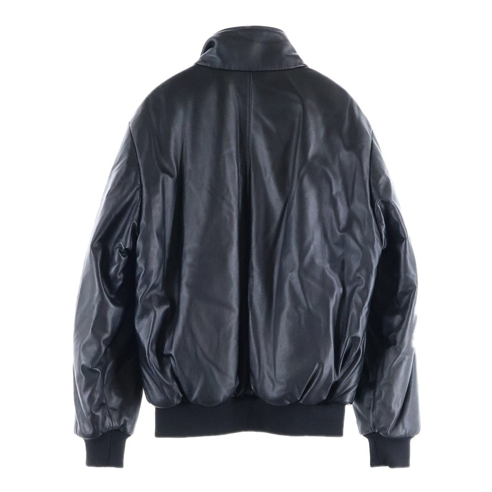 SAINT LAURENT PARIS(サンローランパリ) レザーボンバージャケット 705974 YC2MS ブラック