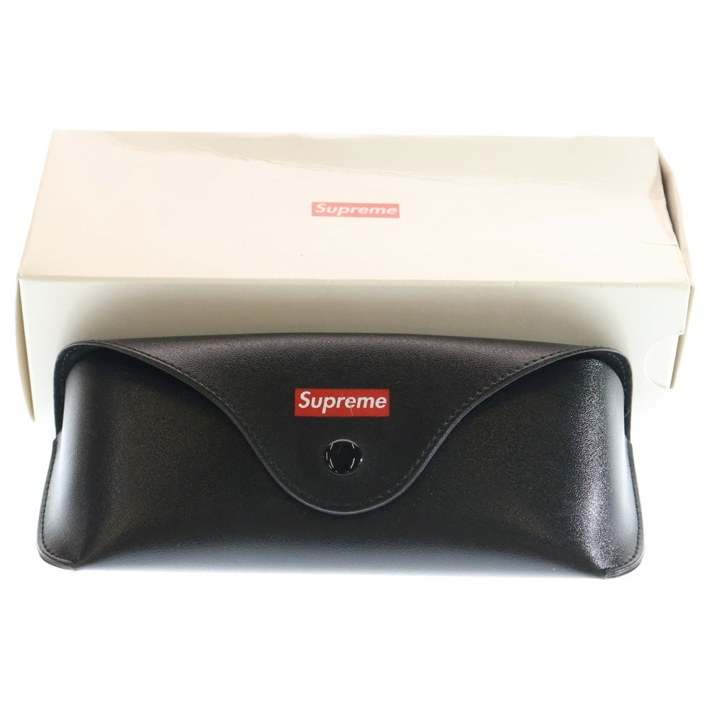 SUPREME(シュプリーム) 17SS Eclipse Sunglasses エクリプスサングラス アイウェア オーバル ブラック