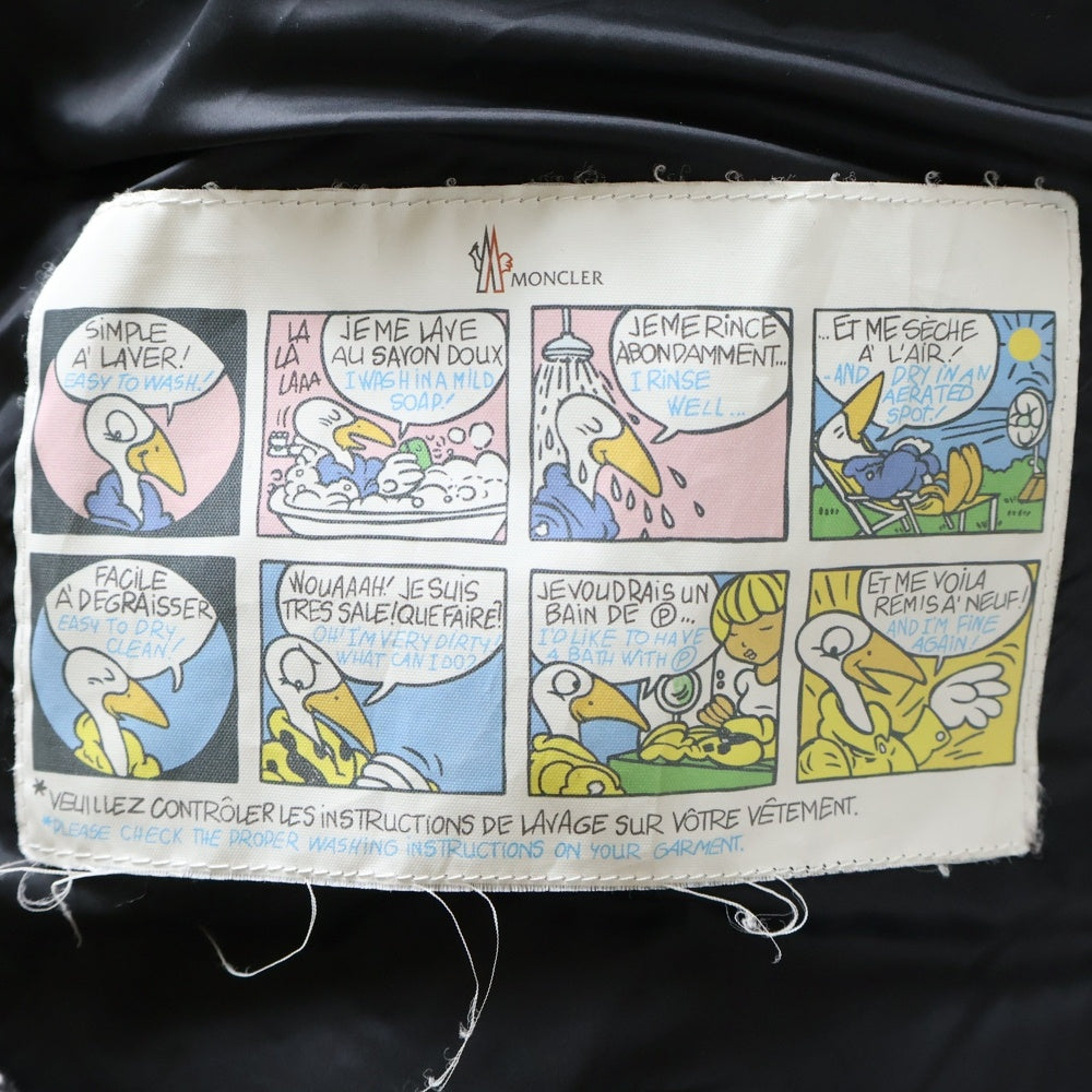 MONCLER(モンクレール) MONTGENEVRE A20914033805 モンジュネーブル ダウンジャケット アウター ブラック