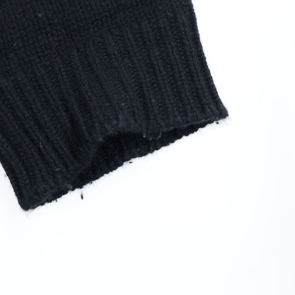 CELINE(セリーヌ) 21SS マウスロゴ刺繍 クルーネック ニットセーター ブラック 2A04L714M