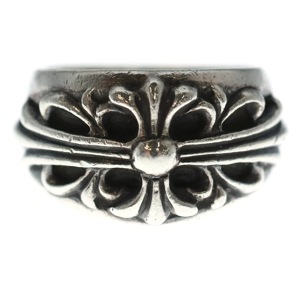 CHROME HEARTS(クロムハーツ) FLRL CRS フローラルクロス リング シルバー BCA346