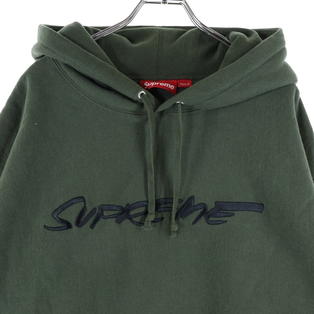 SUPREME(シュプリーム) 24SS Futura Hooded Sweatshirt フューチュラ プルオーバーパーカー フーディ カーキ