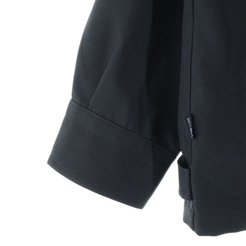 MAGIC STICK(マジックスティック) ダブルファスナー 2ポケット ジップアップ ジャケット ブラック