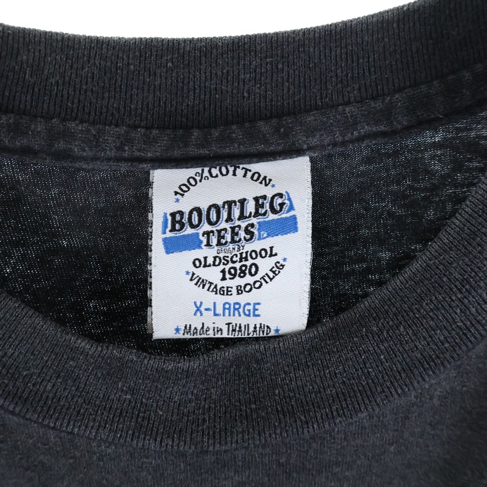 BOOTLEGTEE(ブートレグティー) BLACK PINK JENNIE TEE ブラックピンク フォトプリント クルーネック 半袖Tシャツ カットソー ブラック