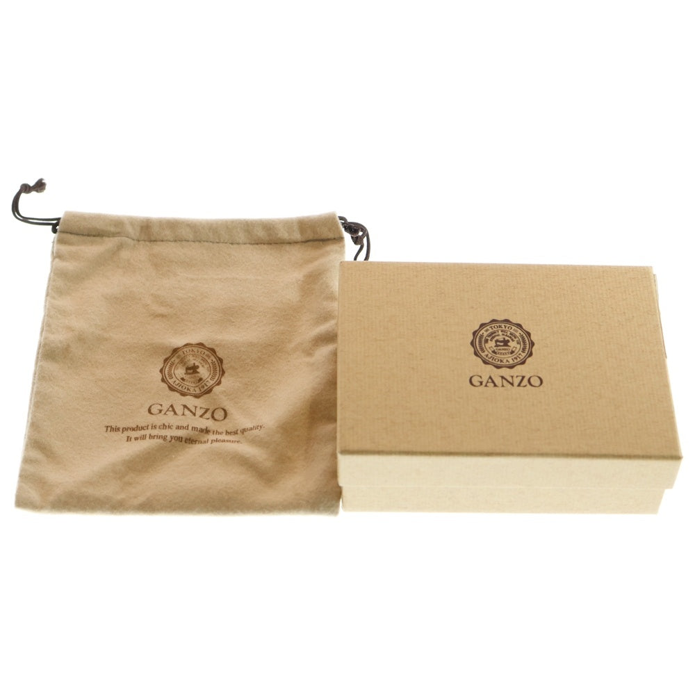 GANZO(ガンゾー) GUD2 ジーユーディー レザー カード入れ付き コインケース ブラック 57456