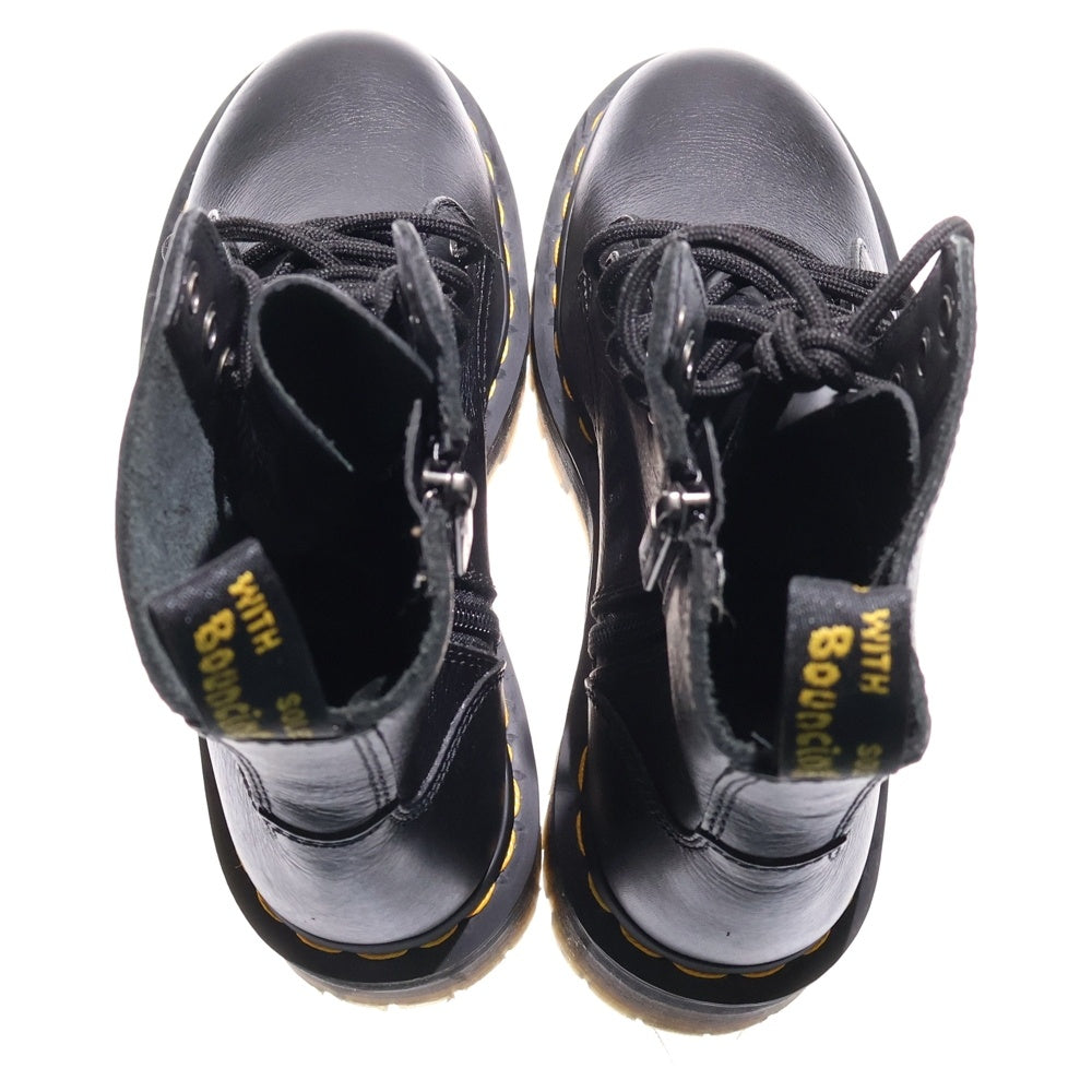 Dr.Martens(ドクターマーチン) JADON3 ジェイドン 26378001-AW006 8ホール レザー サイドジップ ハイカットブーツ シューズ レディース ブラック US6/24.0cm