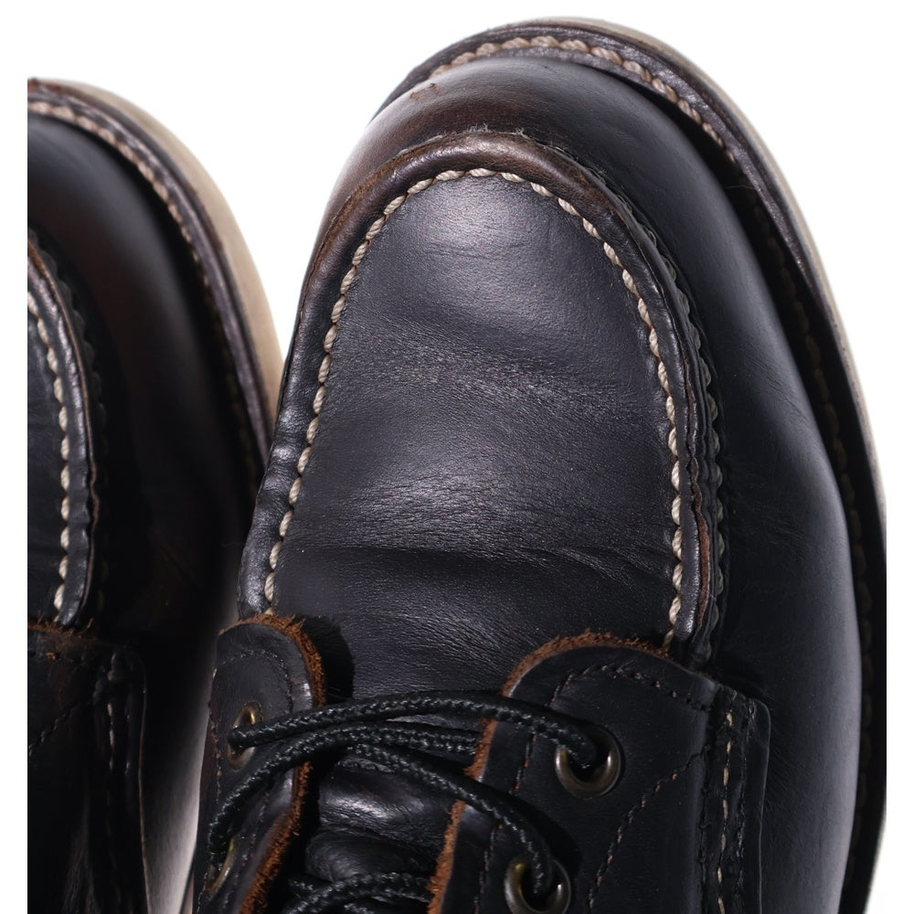 RED WING(レッド ウイング) 6-inch Classic Moc クラシックモック レザー ハイカットブーツ ブラック US8.5/26.5cm 8849