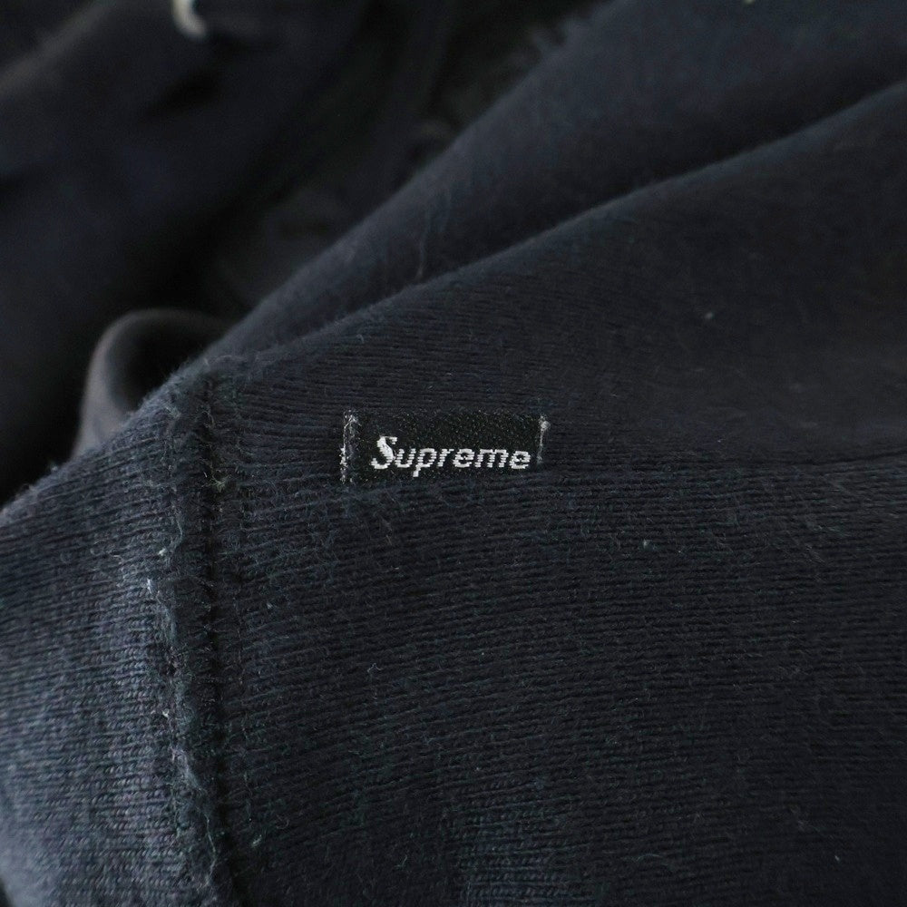 SUPREME(シュプリーム) 14AW Tonal Box Logo Pullover ボックスロゴプルオーバーパーカー ブラック