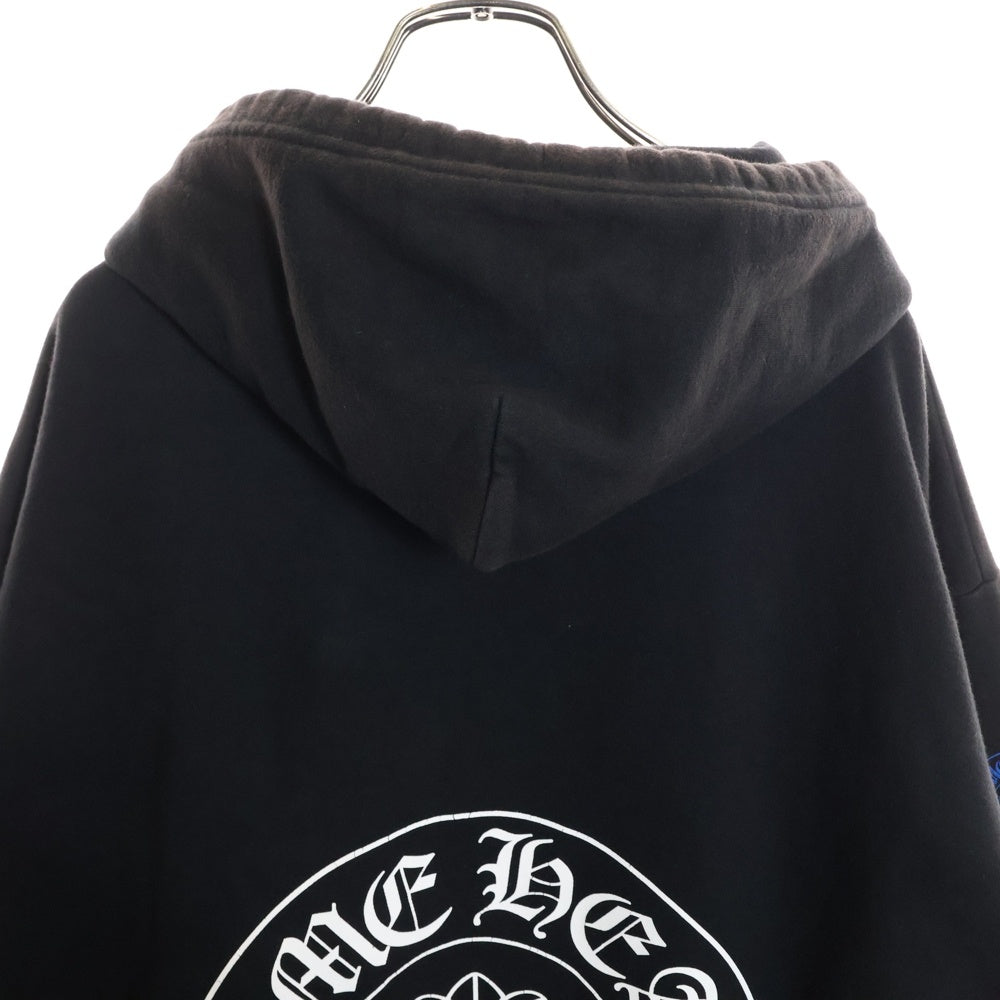 CHROME HEARTS(クロムハーツ) MULTI COLOR HORSESHOE マルチホーシュープリント プローバーパーカー ブラック